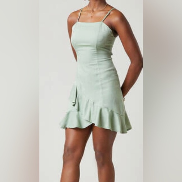 Ruffled Mini Dress - Picture 2 of 2